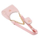大人気 プラダ ショルダーバッグ ピンク ブラック PRADA Shoulder Bag Pink Black 番号PR004 - 画像 (16)