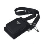 極美品 PRADA プラダ スマホショルダー プラダ スマホショルダーバッグ ナイロン PRADA Smartphone Shoulder Bag 番号QY007 - 画像 (9)
