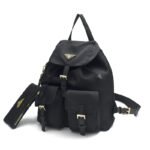 希少 【極美品】PRADA プラダ リュック　バックパック　ナイロン 人気 プラダ リュックサック メンズ レディース兼用 シンプルデザイン 大容量 多機能 軽量  スマホ収納可 旅行 PRADA Backpack - 画像 (19)