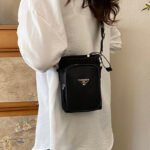 極美品 PRADA プラダ スマホショルダー プラダ スマホショルダーバッグ ナイロン PRADA Smartphone Shoulder Bag 番号QY007 - 画像 (23)