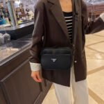 New PRADA Crossbody Bag Shoulder Bag 大人気 プラダ ショルダーバッグ PUレザー バッグ 男女兼用 番号PR006 - 画像 (19)