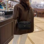 New PRADA Crossbody Bag Shoulder Bag 大人気 プラダ ショルダーバッグ PUレザー バッグ 男女兼用 番号PR006 - 画像 (20)