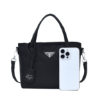 プラダ PRADA トートバッグ 三角ロゴ ショルダーバッグ ナイロン PRADA トートバッグ プラダ ショルダーバッグ Prada Shoulder Bag - 画像 (4)